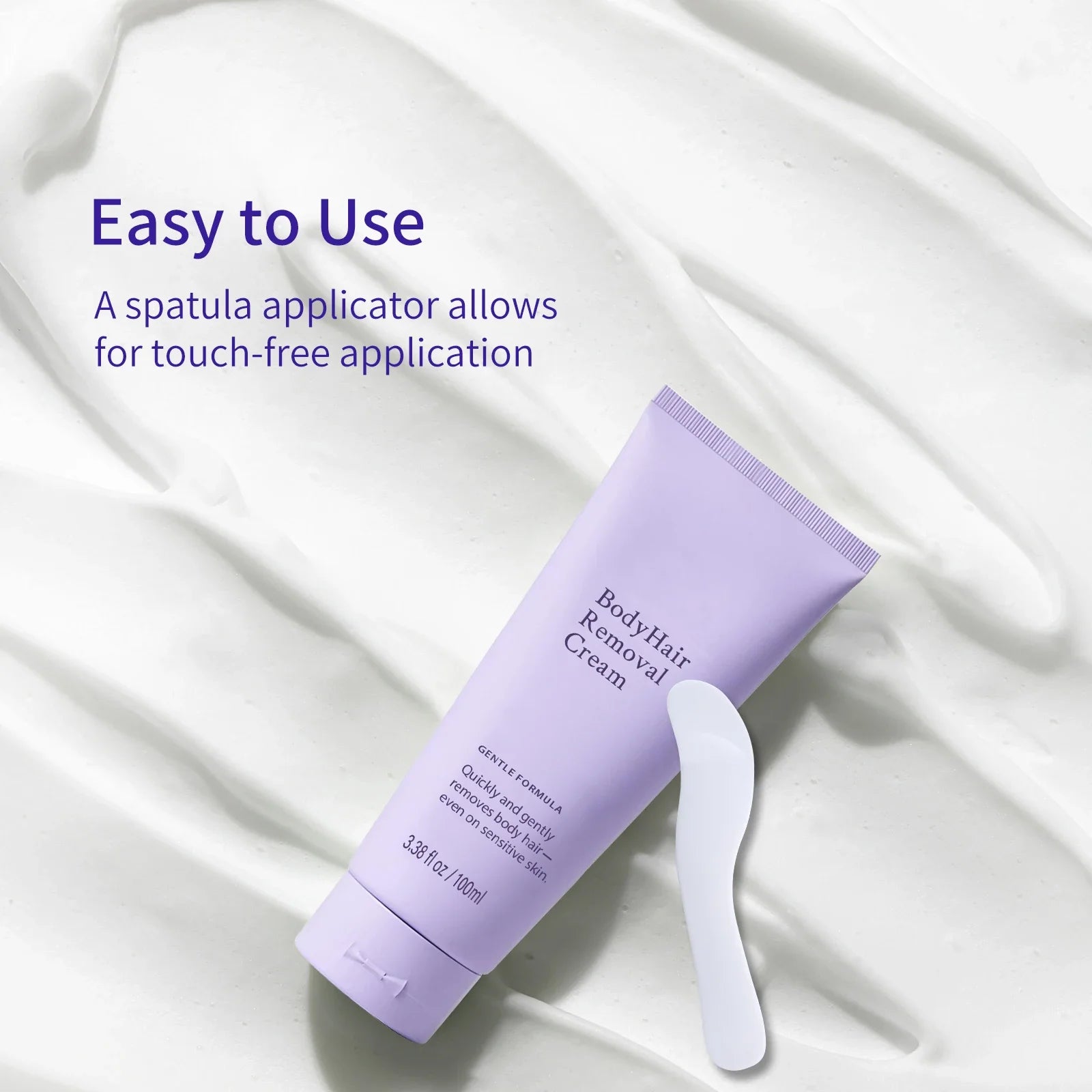 Underarm & Hand Hair Removal Cream - Gentle Formula That Prevents Dark Spots & Ingrown Hairs, Safe for Sensitive Body Areas.